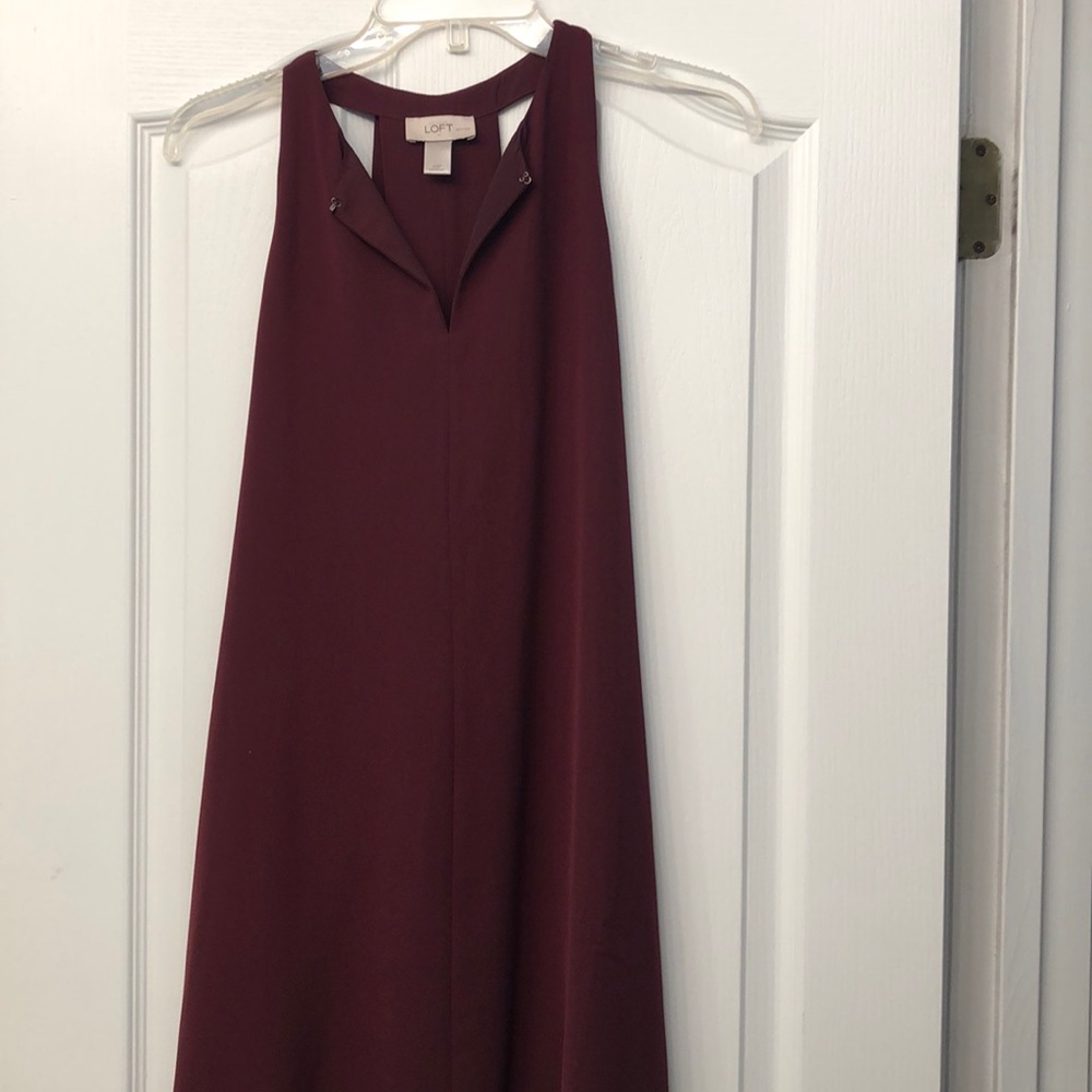Deep Burgundy Dress